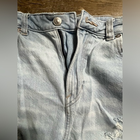 🌸👖💖American Eagle Outfitters Women's mom Blue Jeans size -10 - Picture 2 of 7